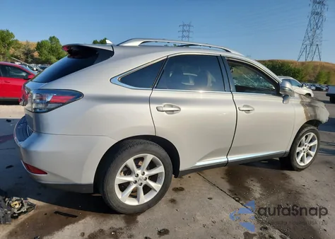 2010 Lexus Rx 350 from USA, damaged, VIN 2T2BK1BA7AC007870